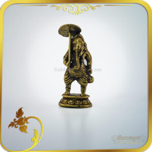 รูปหล่อลอยองค์ (องค์เล็ก) พระพิฆเนศถือกาน้ำ กางร่ม