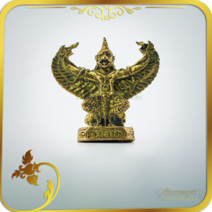 รูปหล่อลอยองค์ (องค์เล็ก) พญาครุฑหลังพระอุปคุต