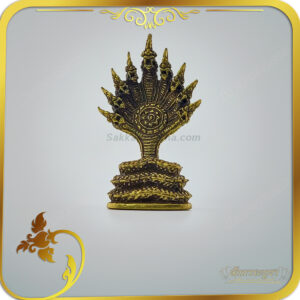 รูปหล่อลอยองค์ (องค์เล็ก) พระยาวิรูปักษ์นาคราช องค์พญานาคราช 9 เศียร