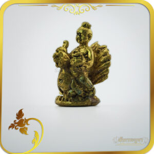 รูปหล่อลอยองค์ (องค์เล็ก) กุมารทองขี่ไก่กวักทรัพย์