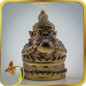 รูปหล่อลอยองค์ ทองเหลือง พระราหูอมจันทร์