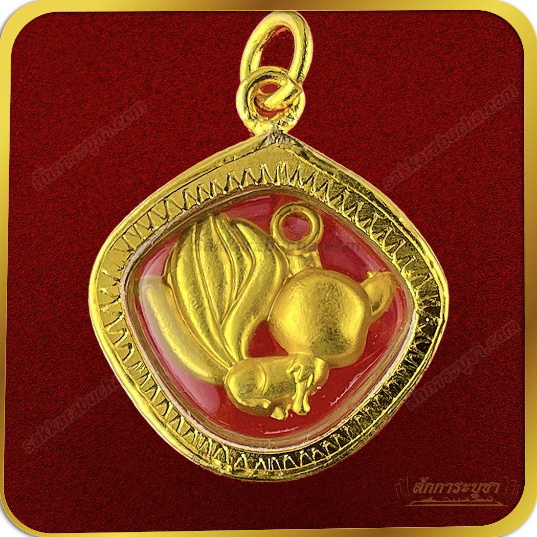 w01_SKR-AC0137 จิ้งจอกเก้าหาง (สีทอง)